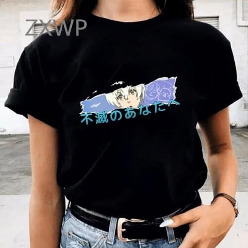 Fumetsu No Anata E Anime Women Clothes TO YOUR ETERNITY Cosplay T-shirts Kawaii Fushi Joaan Graphic T Shirts Summer Manga Tops