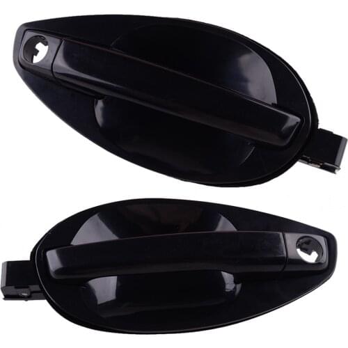 1 Pair Black Outside Door Handle Catch 82660-2C000 82650-2C000 Fit for Hyundai Tiburon Coupe 2003 2004 2005 2006 2007 2008