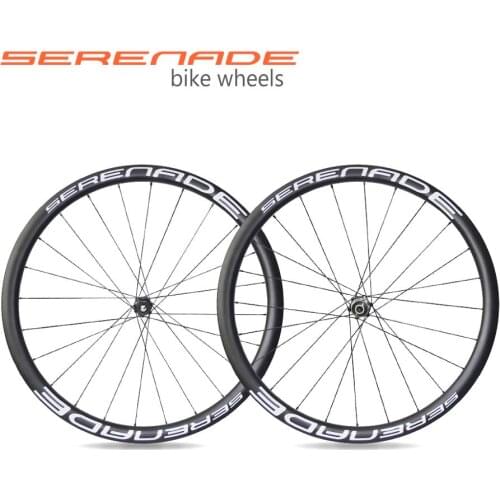 1320 gr Disc brake road bike components 35mm carbon wheelset Novatec D411SB-D412SB