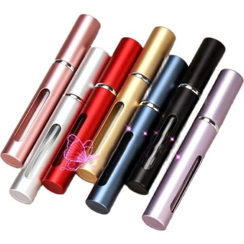 5ML40pcs/lot New Arrival High Grade Perfume Bottle, DIY Empty Aluminum Spray Perfume Bottle, Charming Creative Perfume Container