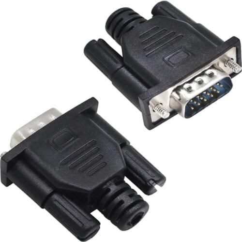 1080P 60HZ VGA Virtual Display Adapter Male Dummy Plug EDID Headless Ghost Emulator Lock Plate