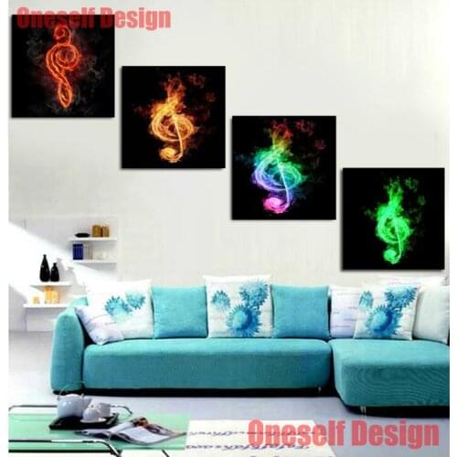 5d diamond embroidery full music note 5d diamond mosaic music mote rhinestone pictures new style christmas decorations for home