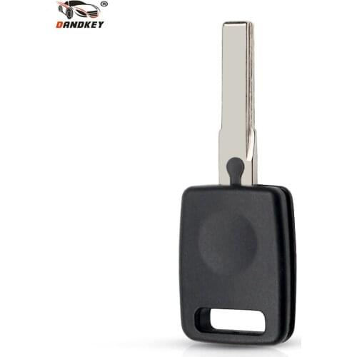 Dandkey 10pcs Transponder Chip Remote Key Shell Case For Audi A2 A3 A4 A6 A8 Cabrio RS6 S3 S4 S6 S8 TT Uncut HU66 Blade