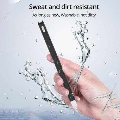 Generation Case Cute Kitten Cover 2 Tip Caps Compatible Silicone Touch Pen Stylus Protective Sleeve for Apple Pencil 2nd