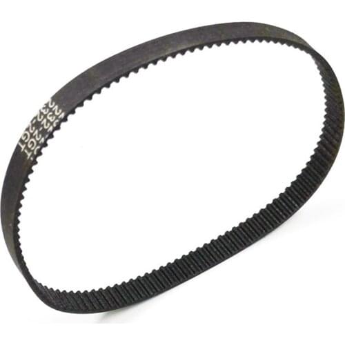 2GT Black Rubber Timing Belt, 6mm Width, Perimeter 140-240mm, Closed Loop Synchronous Belt Transmission Parts Accessories