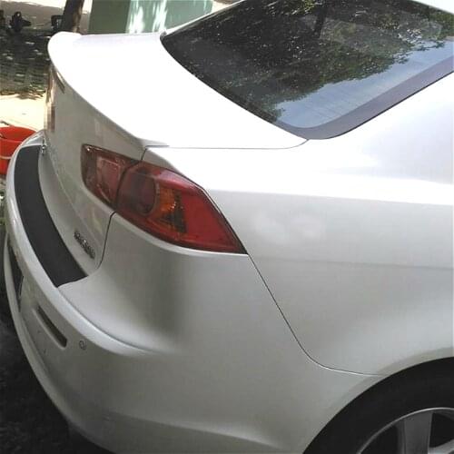 For Mitsubishi Lancer EX Evo 2008 2009 2010 2011 2012 2013 2014 2015 ABS Plastic Unpainted Primer Color Rear Trunk Wing Spoiler