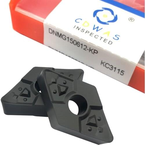 DNMG150612 KP KC3115 Caribde Inserts Lathe Tools DNMG 150612 CNC Cutting Tool External Turning Tool High Quality For Cast Iron