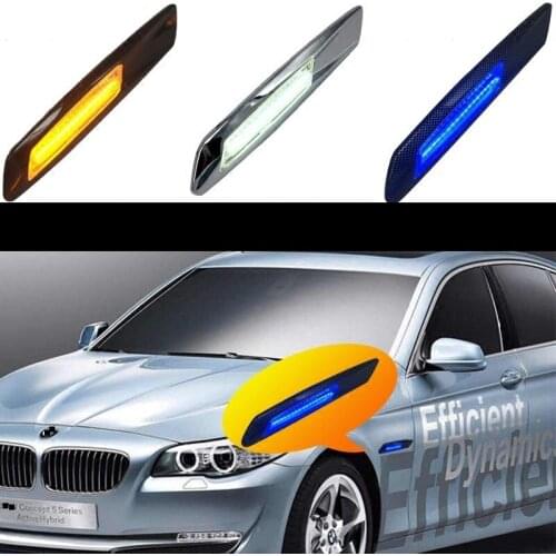 Eosuns Led Side Turn Signal Fender Light for Bmw E90 E60, Plug & Play, No Warn & No Error, Style 5