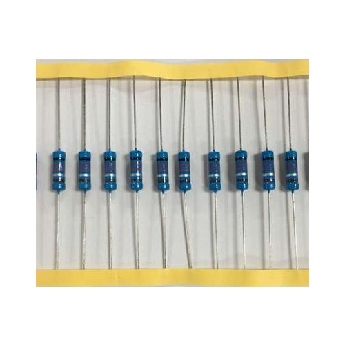MF 2W 1% On Tape 0.1-0.91R 1R-10M Metal Film Resistor x 1000PCS