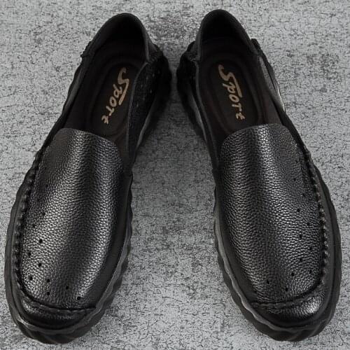 De male for sneakers mens leisure spring Mens shoes casuales mens casual zapatos flat causal sale loafers shoe leather fashion