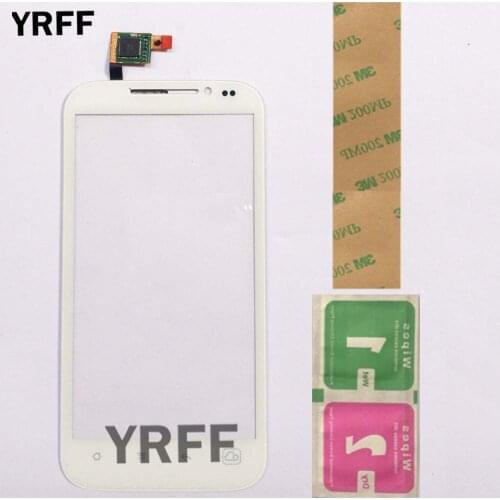 4.5" Touch Screen Panel For DNS S4501 S4501M Touch Screen Digitizer Panel Front Glass Lens Sensor TouchScreen 3M Glue Wipes