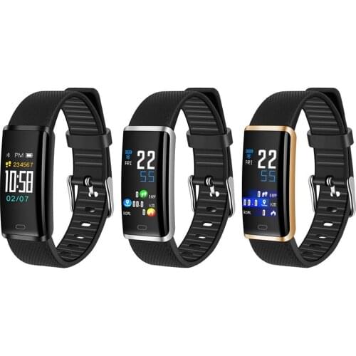 R9 Color Screen Heart Rate Blood Pressure Smart Sports Bracelet Wristband Smartband Fitness Sleep Tracker