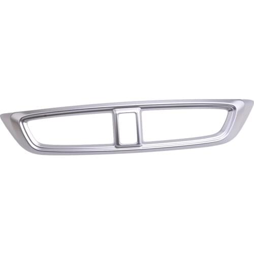 Silver Interior Front Middle Outlet Vent Cover Trim Frame Moulding Car ABS Fit for Honda CRV 2017 2018