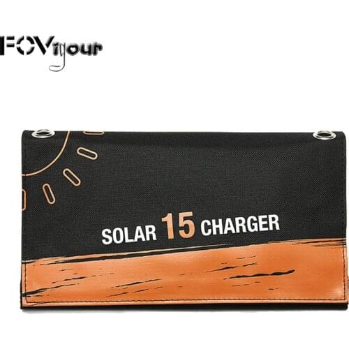 Xionel Sunpower solar cell Solar Panel Solar Charger with Dual USB Port for Smart Phone