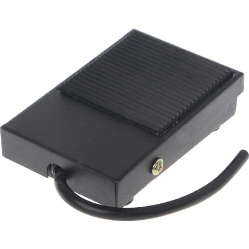 AC 250V 10A Heavy Duty Metal Momentary Electric Power Antislip Foot Pedal Switch durability for non-slip pedal