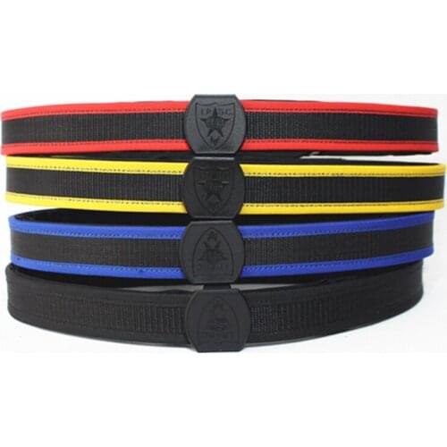 IPSC Tactical Belt IPSC Special Shooting clip Support Adjustable Paintball Molle Army Emerson Accessories BLACK red blue