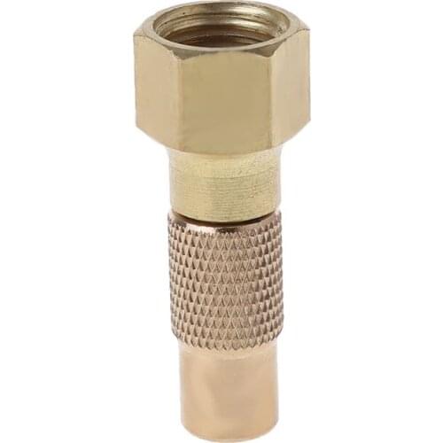 Tire Air Chuck Heavy Duty Screw on Tire Air Chuck for Tire Inflator Gauge Compressor Accessories Twist-on Chucks