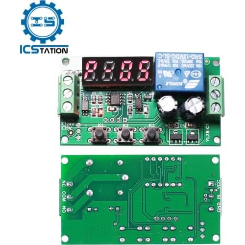 DC 12V Pulse Counter High Level PNP Trigger Relay Module Controller for 0-10KHz Pulse Frequency Counter Motor Speed Hall Sensor