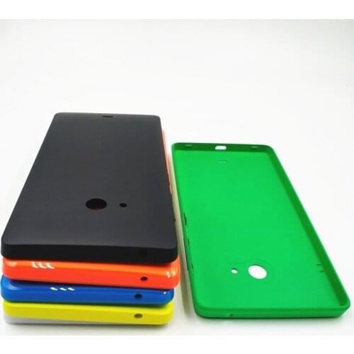 Back Cover Case For Microsoft Lumia 540 Housing Replacement, Rear Battery Cover For Nokia 540 with Side Button