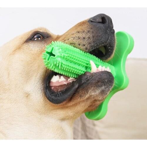 Kong Dog Toy Suction Cup TPR Ball Small Dog Toothbrush Tooth Cleaning Rubber Wholesale Puppy Toys Dropshipping Pet Dog Toys Pug