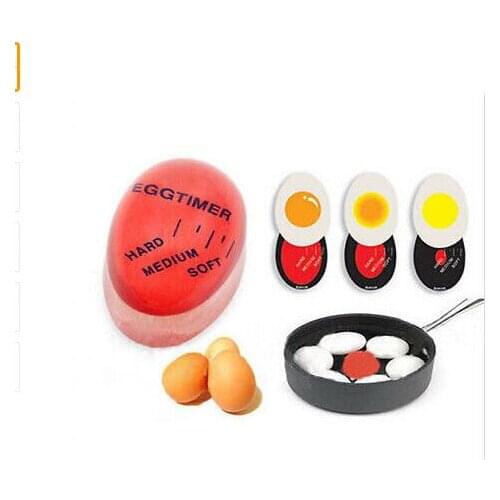 1pc Egg Timer Control Soft Hard Boiled Eggs Cooking Kitchen Resin Egg Timer
