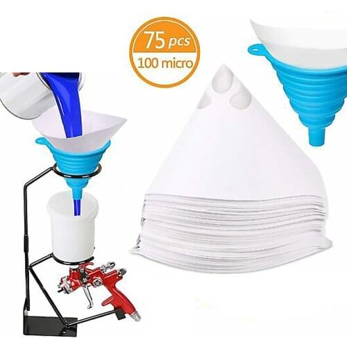 100 Mesh Filter Strainer Filter Paper & Nylon Resin Filter Set Strainers High Quality