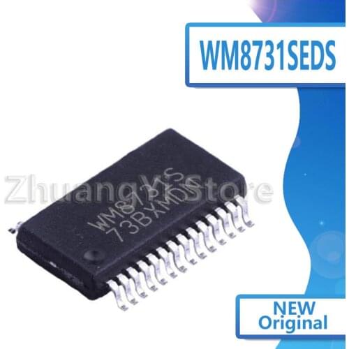 2pcs WM8731SEDS SSOP-28 WM8731S SSOP WM8731 SSOP28