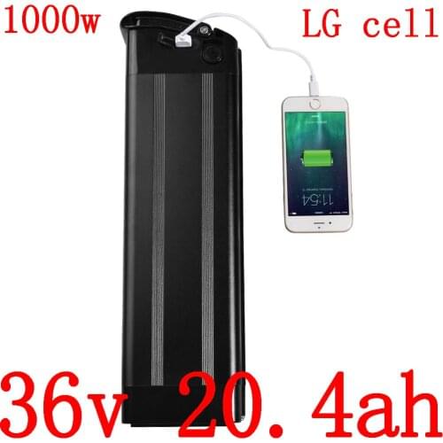 36V 500W 1000W battery 36V 20AH Electric Bicycle Battery 36v 10ah 13ah 17ah 20ah 25ah Lithium ion battery use LG cell free duty