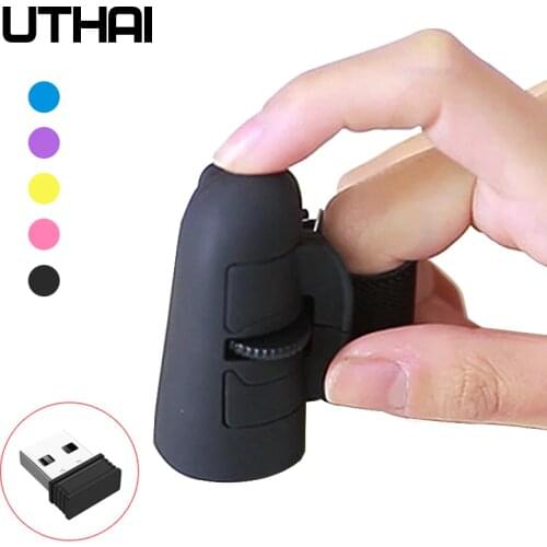 Wireless Mouse USB Ring 2.4G Wireless Creative, Wireless Finger Lazy Mouse, Computer Mobile Phone Tablet Mini Bluetooth Mouse