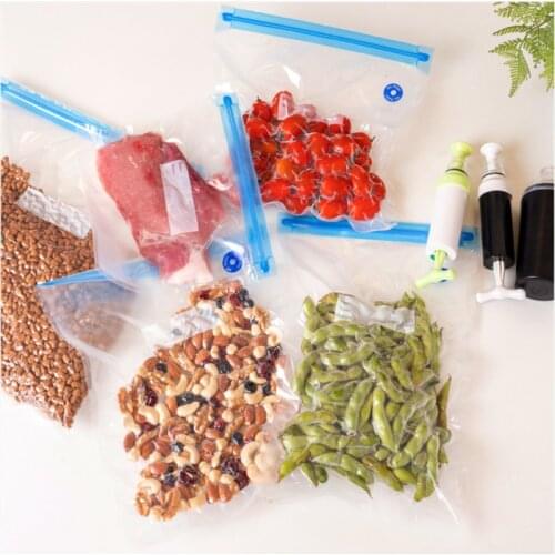 Household Vacuum Food Sealer Air Pump Extractor Vacuum Sealing Packaging Vacuum Food Packer With 100Pcs Bags Food Saver Machine
