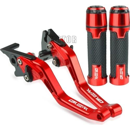 For HONDA CBR 1000RR CBR1000RR FIREBLADE 2004-2007 Motorcycle Brake Clutch Levers Handlebar Hand Grips Handle Bar End Cap Cover