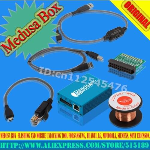 Gsmjustoncct Hot Medusa Box Medusa Pro Box +JTAG Clip For LG, Samsung, Huawei +Free Shipping