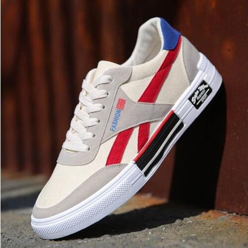 Hot New Male Flats Canvas Sport Shoes Zapatillas Hombre Lightweight Breathable Sneakers Spring Fashion Tennis Running Shoes Men