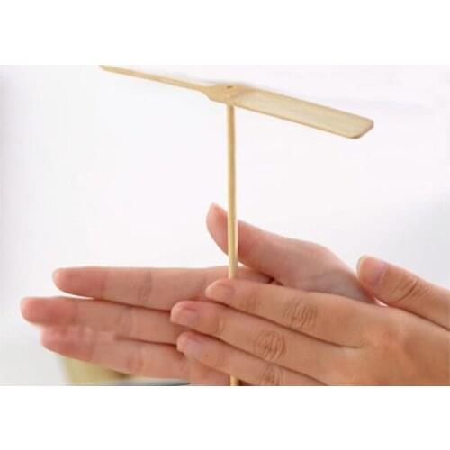 Wholesale 50x bamboo flying propeller classic dragon fly game toy party favor novelty gift for loot bag filler carnival xmas