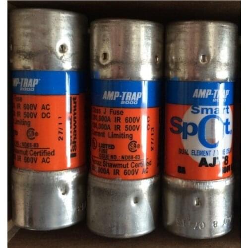 Fuses: AJT8 ID 8A 600V / AJT15 ID AJT1-6/10 AJT4-1/2 600V