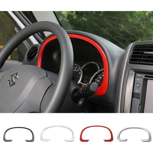 SHINEKA Car Styling Dashboard Panel Instrument Board Decorative Cover Trim Ring Frame for Suzuki Jimny Car Accessories
