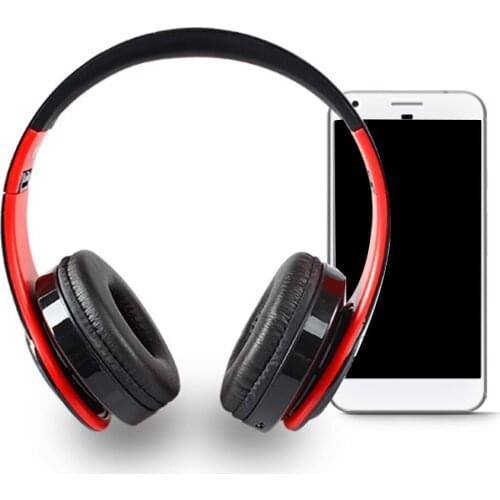 Foldable Wireless Bluetooth5.0 Music Headphones HIFI Stereo Sport Headset With Mic FM Radio Support TF Card Earphones