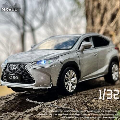 1:32 LEXUS NX200T SUV Alloy Car Model Diecast Metal Toy Car Model Sound Light Simulation Pull Back Collection Childrens Toy Gift
