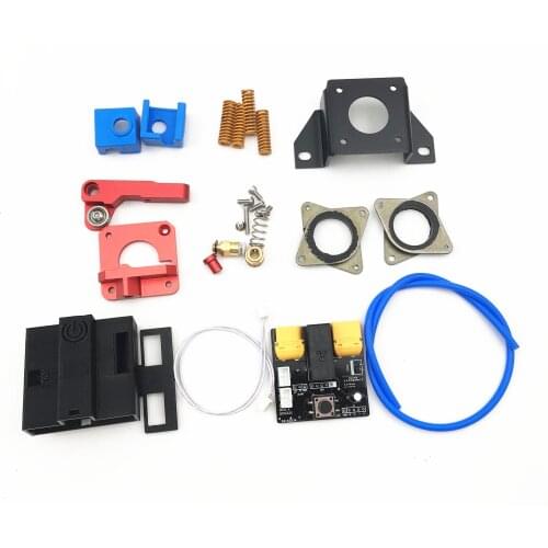 1Set Creality Ender 3/3S Pro 3D Printer Upgrade Kit auto Power off Modular+X stepper Motor Bracket + Dampers + Extruder
