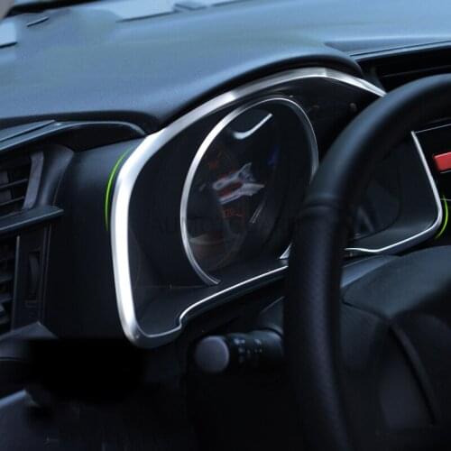 For Honda FIT JAZZ 2014-2018 Dashboard Trim Strip Upgrade High with Dashboard Sequins Decorative Frame Car Decoration