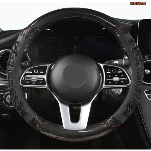 KAHOOL Microfiber Leather Car Steering Wheel Cover For Acura TSX MDX RDX TL RSX TLX Integra