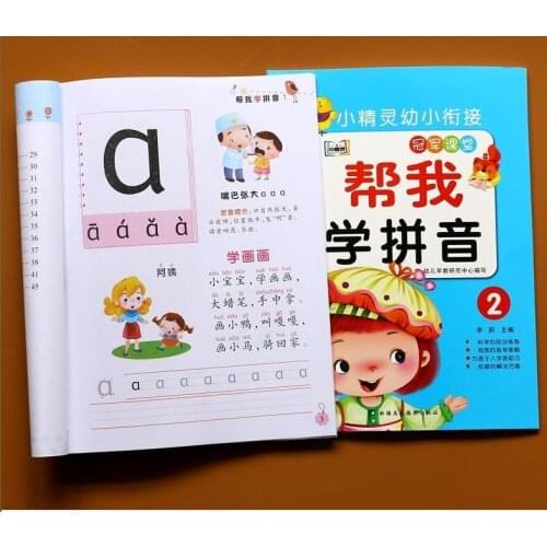 Books Chinese Pinyin Accent Spelling Explanation Practice Dictionary Reading Literacy Workbook And Subtraction Libros Livros Art