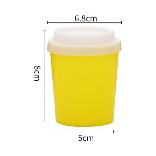 Coffee cup shaped plastic toothpick holder toothpick box toothpick case