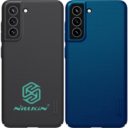 Nillkin Case For Samsung Galaxy S21 FE Frosted Shield Hard Plastic Matte Back Cover Shell
