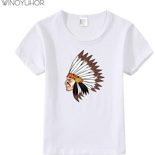 2020 New Summer Short Sleeve Clothes Baby Boys Casual Top T-shirt Kids Cotton T Shirts For Girls Indian Print T Shirts