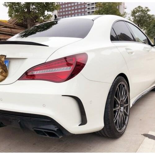 NEW-Rear Bumper Spoiler Air Vent Cover for Benz Cla W117 Cla45 Amg 2013-2018