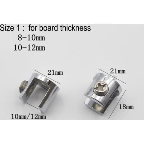 Single or double sides U clip board layer supportor Cabinet wood cupboard plate layer connector shelf layer joint supporter