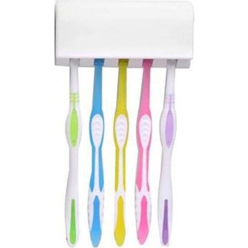 Home Bathroom Toothbrush SpinBrush Suction Holder Wall Hang Stand New Family