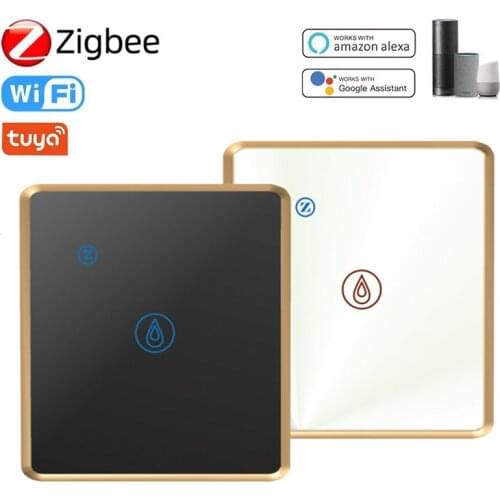 TUYA Wifi Smart Remote Controller Switch Zigbee V3.0 Smart Wifi Water Heater Light Remote Control Switch for Home Touch Screen