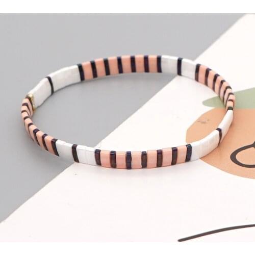 Retro Ethnic Couple Bracelet Beaded TILA Beads Handmade Beaded Jewelry Bracelets for Women Jewelry Handmade Gift Jewellery